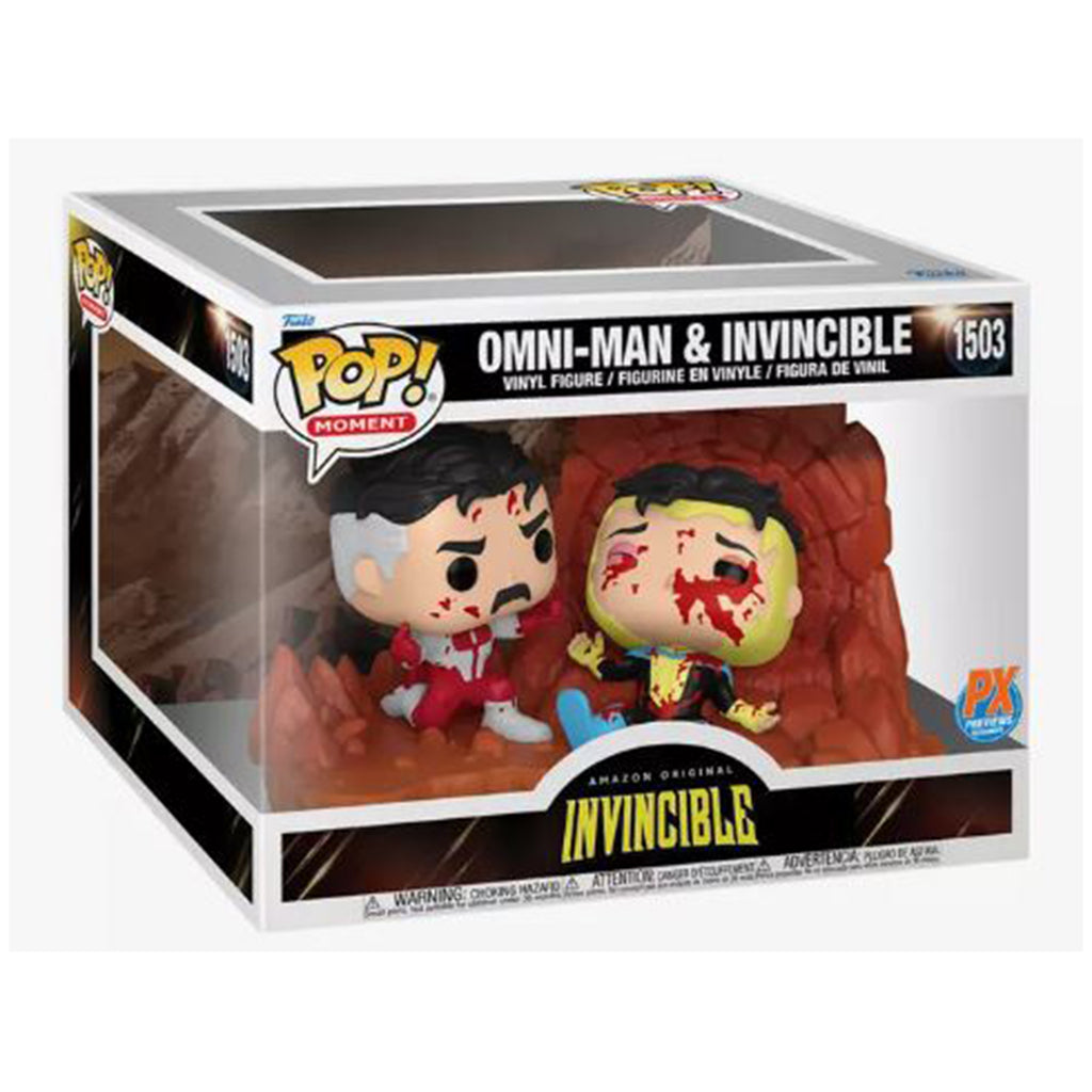 Funko Invincible PX POP Moments Omni-Man And Invencible Set