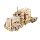 Robotime Rokr In The 1980s Heavy Truck 1:40 Scale Wooden Model Kit - Radar Toys