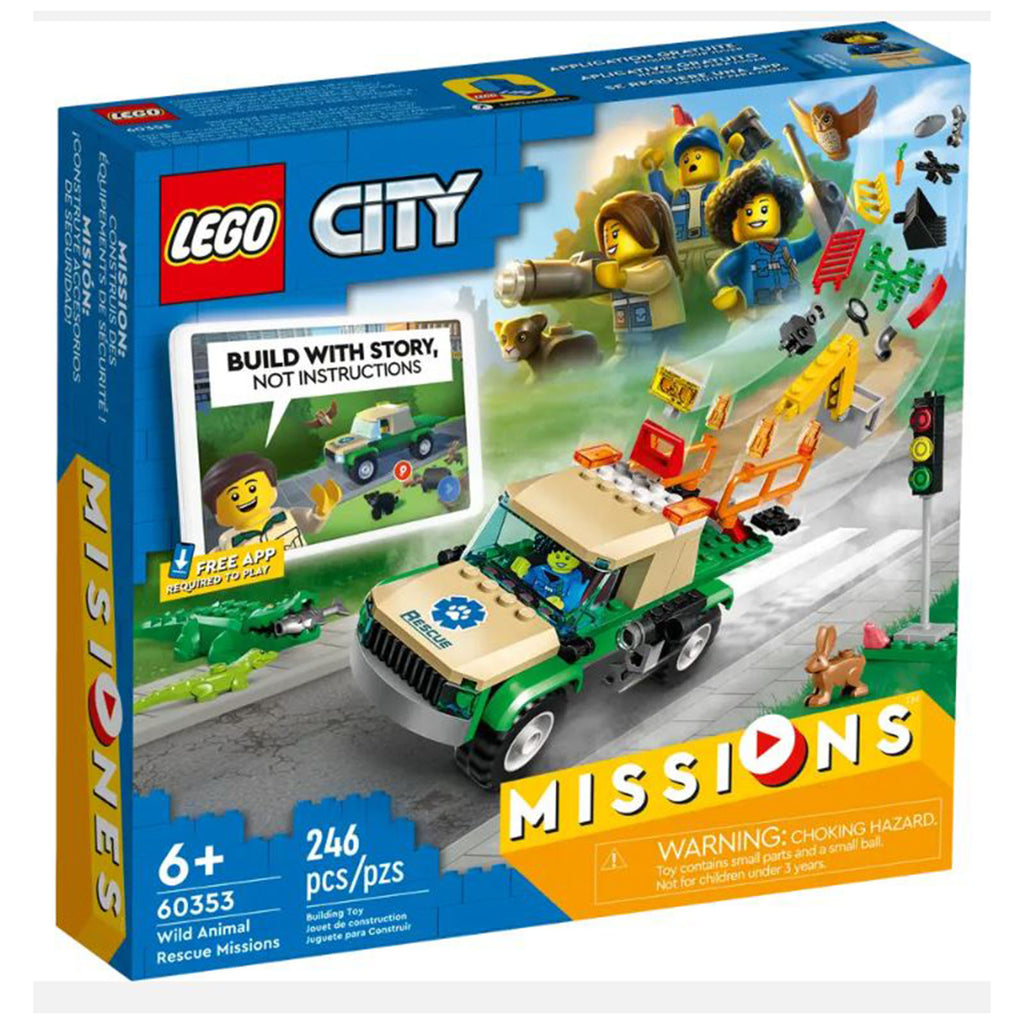 LEGO® City Wild Animal Rescue Missions Building Set 60353 - Radar Toys