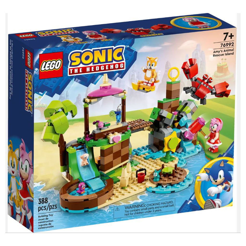 LEGO® Sonic The Hedgehog Amy's Animal Rescue Island Building Set 76992
