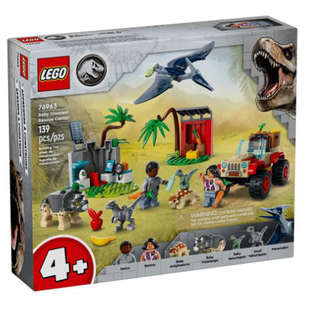 LEGO® Jurassic World Baby Dinosaur Rescue Center Building Set 76963 - Radar Toys