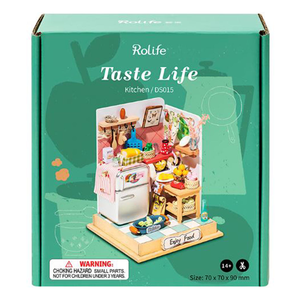 Robotime Rolife Little And Warm Space Taste Life Kitchen Building Set