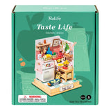 Robotime Rolife Little And Warm Space Taste Life Kitchen Building Set - Radar Toys