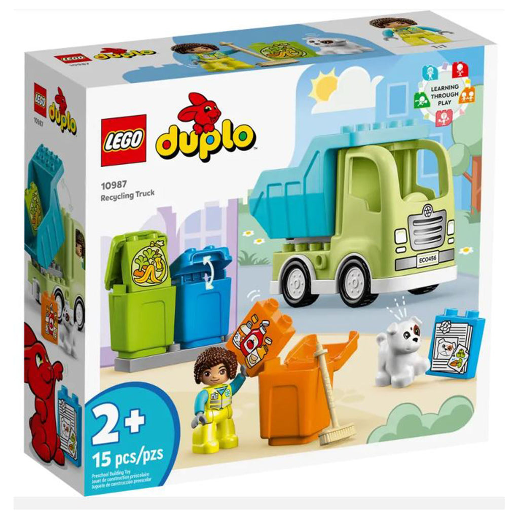 LEGO® Duplo Recycling Truck Building Set 10987 - Radar Toys