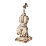 Robotime Rolife Cello Wooden Puzzle Building Set - Radar Toys