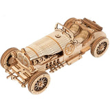 Robotime Rokr In The 1910s Grand Prix Car 1:16 Scale Wooden Model Kit - Radar Toys