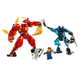 LEGO® Ninjago Dragon's Rising Kai's Elemental Fire Mech Building Set 71808 - Radar Toys
