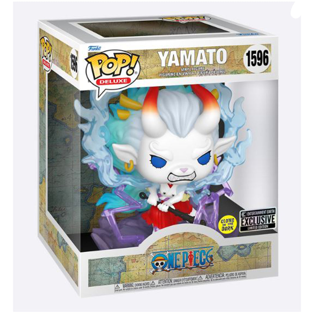 Funko One Piece Exclusive Deluxe POP Yamato Glow Figure