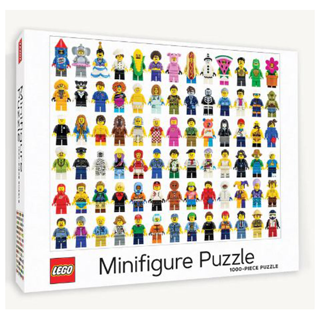 Chronicle Books Lego Minifigure 1000 Piece Puzzle