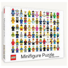 Chronicle Books Lego Minifigure 1000 Piece Puzzle
