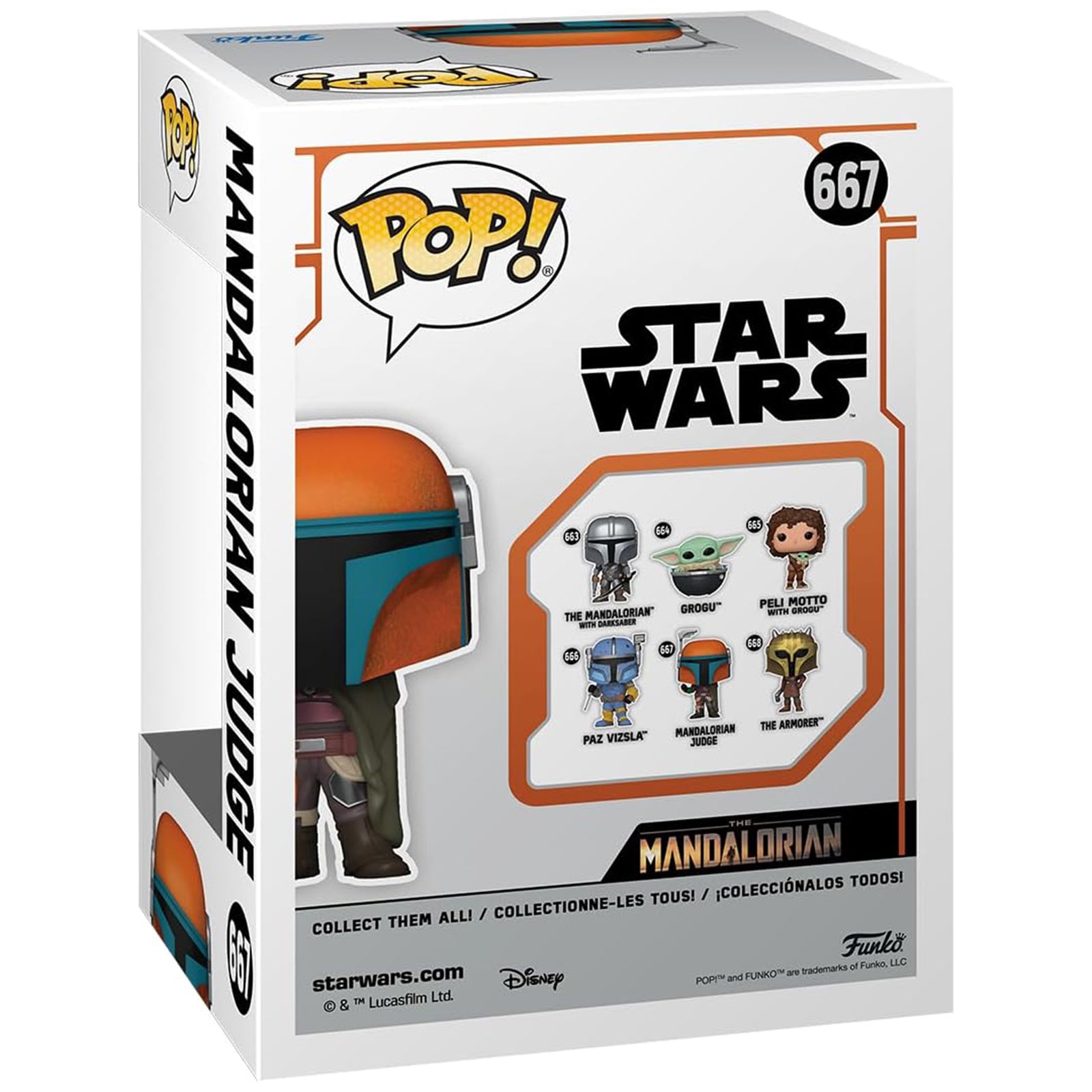 Figurine funko pop star wars the mandalorian with the child 25 cm pas cher Figurine funko pop star wars the mandalorian with the child 25 cm pas cher