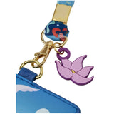 Loungefly Disney The Little Mermaid 35th Anniversary Life Is The Bubbles Lanyard With Cardholder - Radar Toys