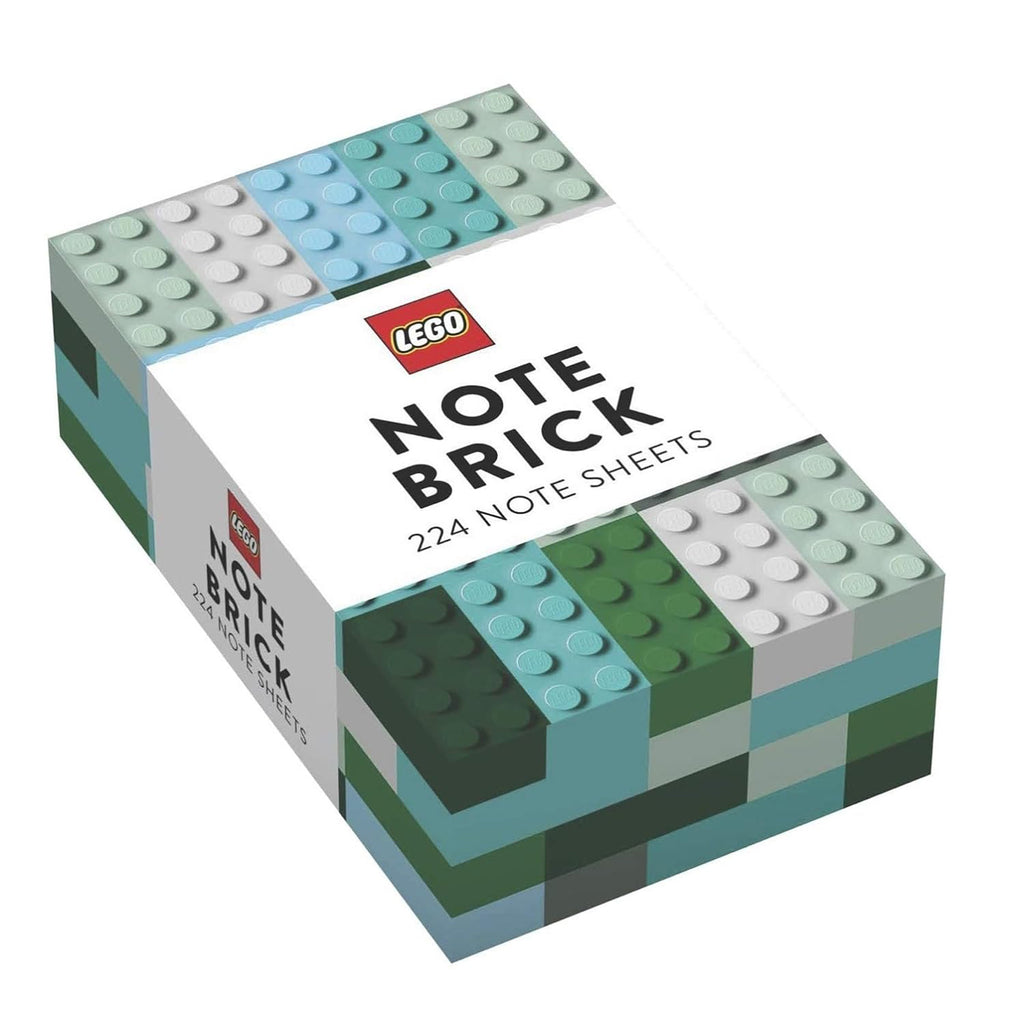 Chronicle Books LEGO Blues Greens Note Brick - Radar Toys