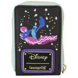 Loungefly Disney The Little Mermaid 35th Anniversary Life Is The Bubbles Accordion Zip Around Wallet - Radar Toys