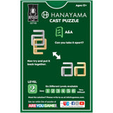 BePuzzled Hanayama A And A Level 2 Cast Puzzle - Radar Toys