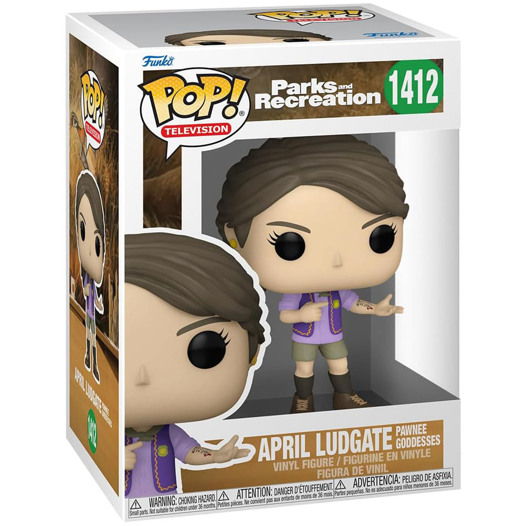 Funko Parks And Recreation S4 POP April Ludgate Vinyl Figure