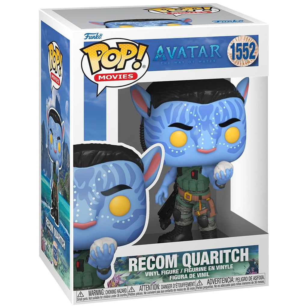 Funko Avatar The Way Of Water POP Recom Quaritch Vinyl Figure - Radar Toys