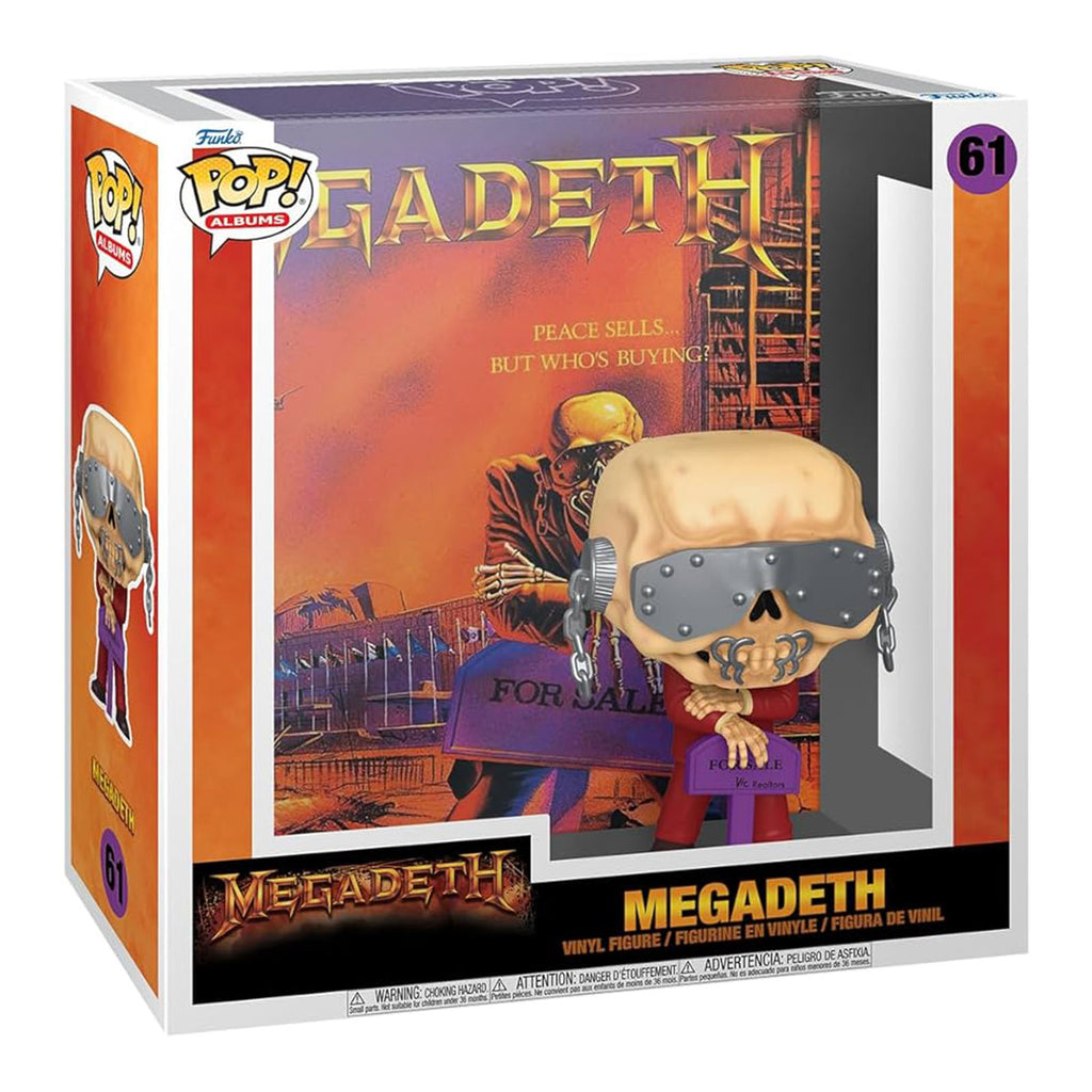 Funko Albums POP Megadeth Peace Sells But Who's Buying Figure Set
