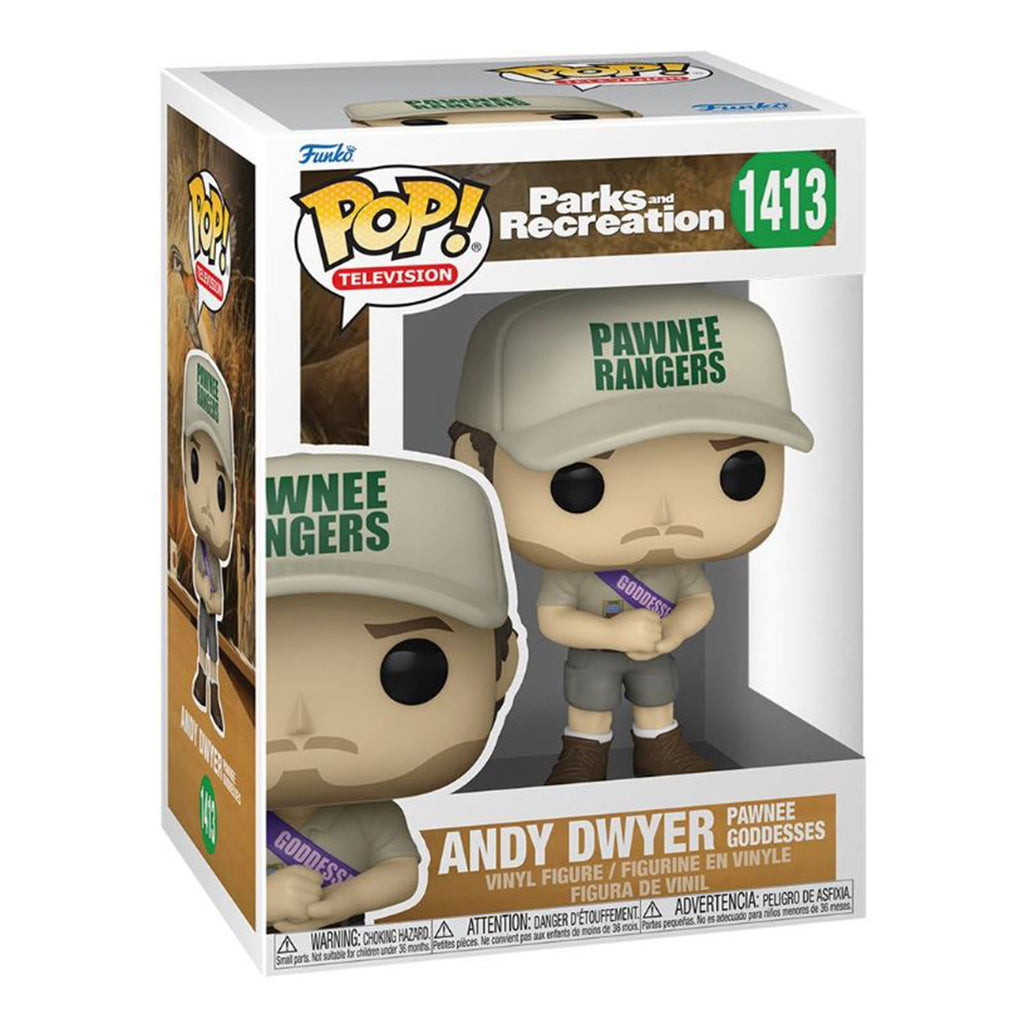 Funko Parks And Recreation S4 POP Andy Dwyer Vinyl Figure
