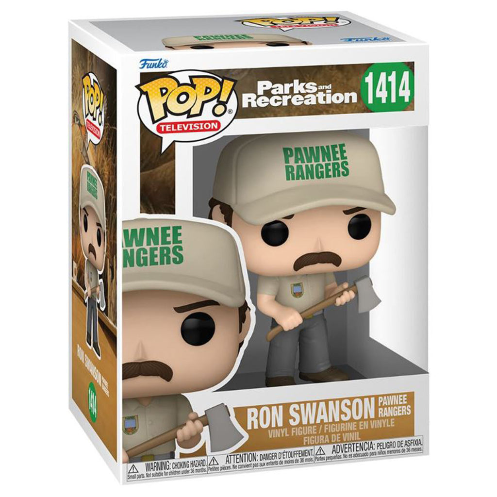 Funko Parks And Recreation S4 POP Ron Swanson Vinyl Figure