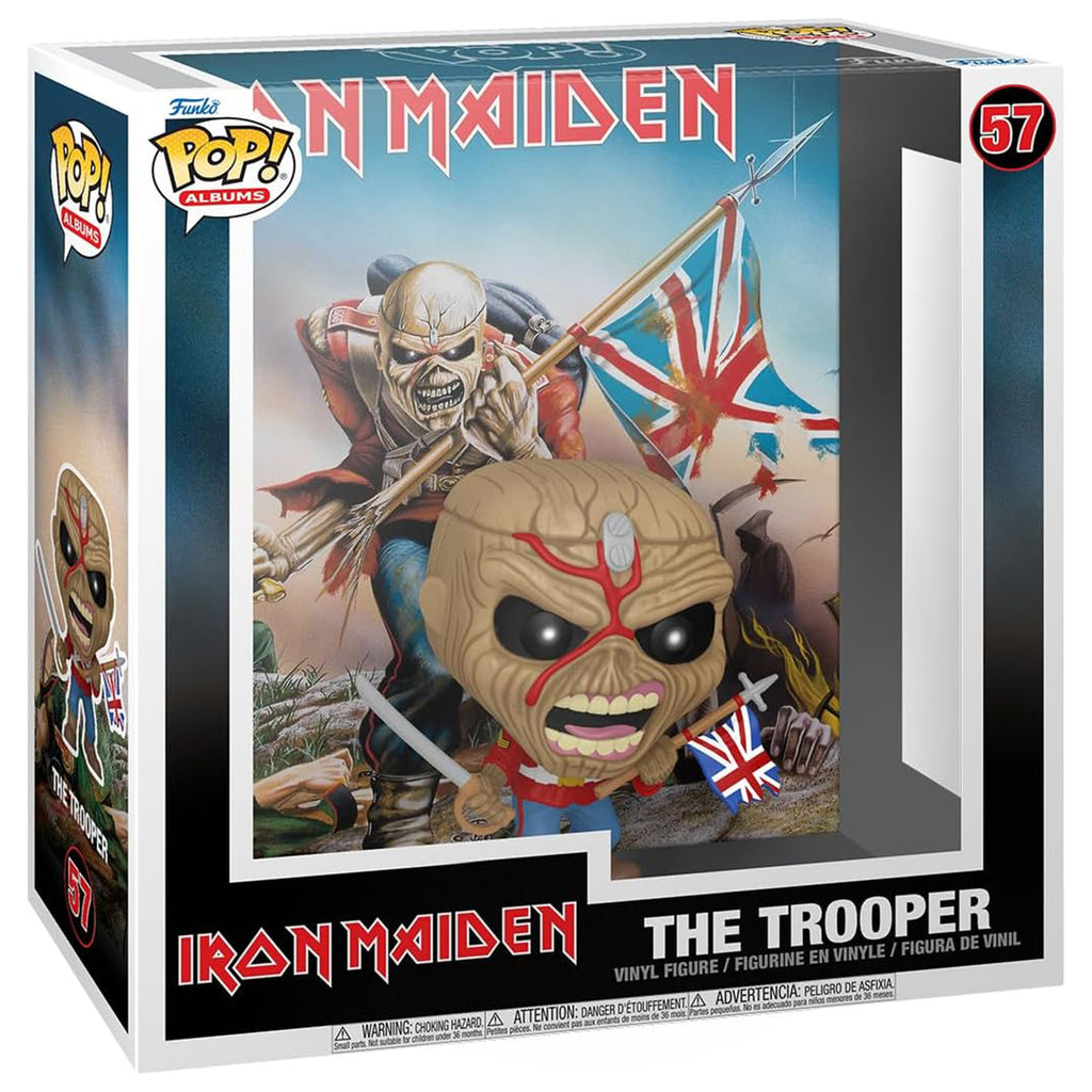 Funko Albums POP Iron Maiden The Trooper Figure Set