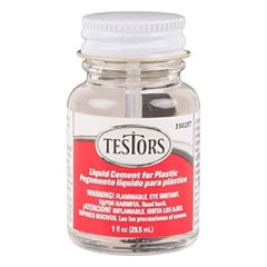 Testors Liquid Cement For Plastics Bottle 1oz. - Radar Toys