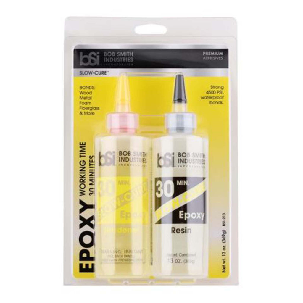 Bob Smith Slow-Cure 30 Minute Epoxy 13oz Set