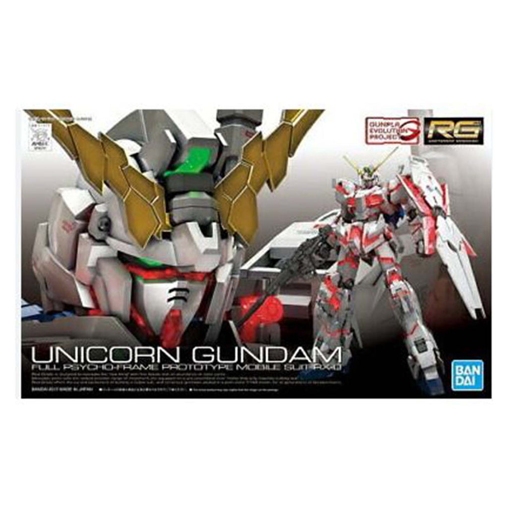 Bandai Gundam UC Unicorn RG 1:144 Scale Model Kit - Radar Toys