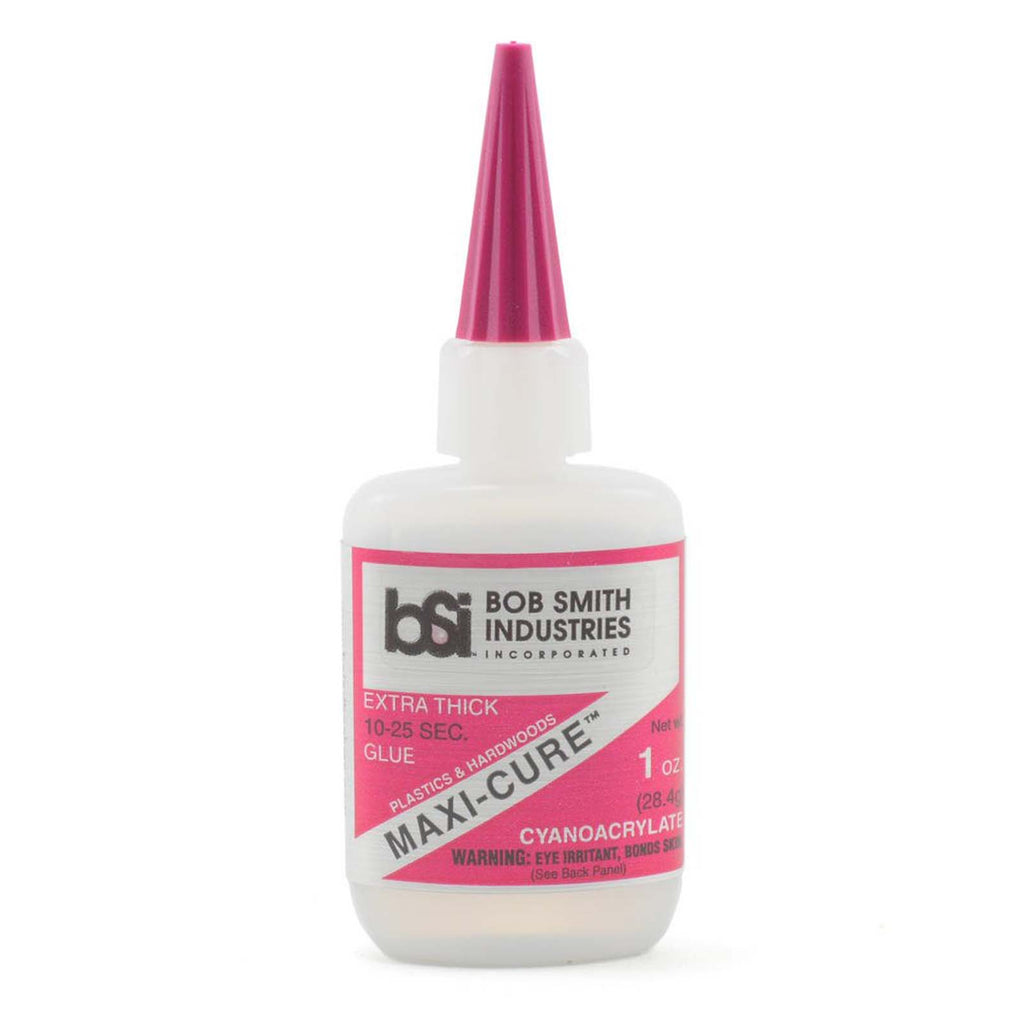 Bob Smith Maxi-Cure Extra Thick CA Super Glue 1oz