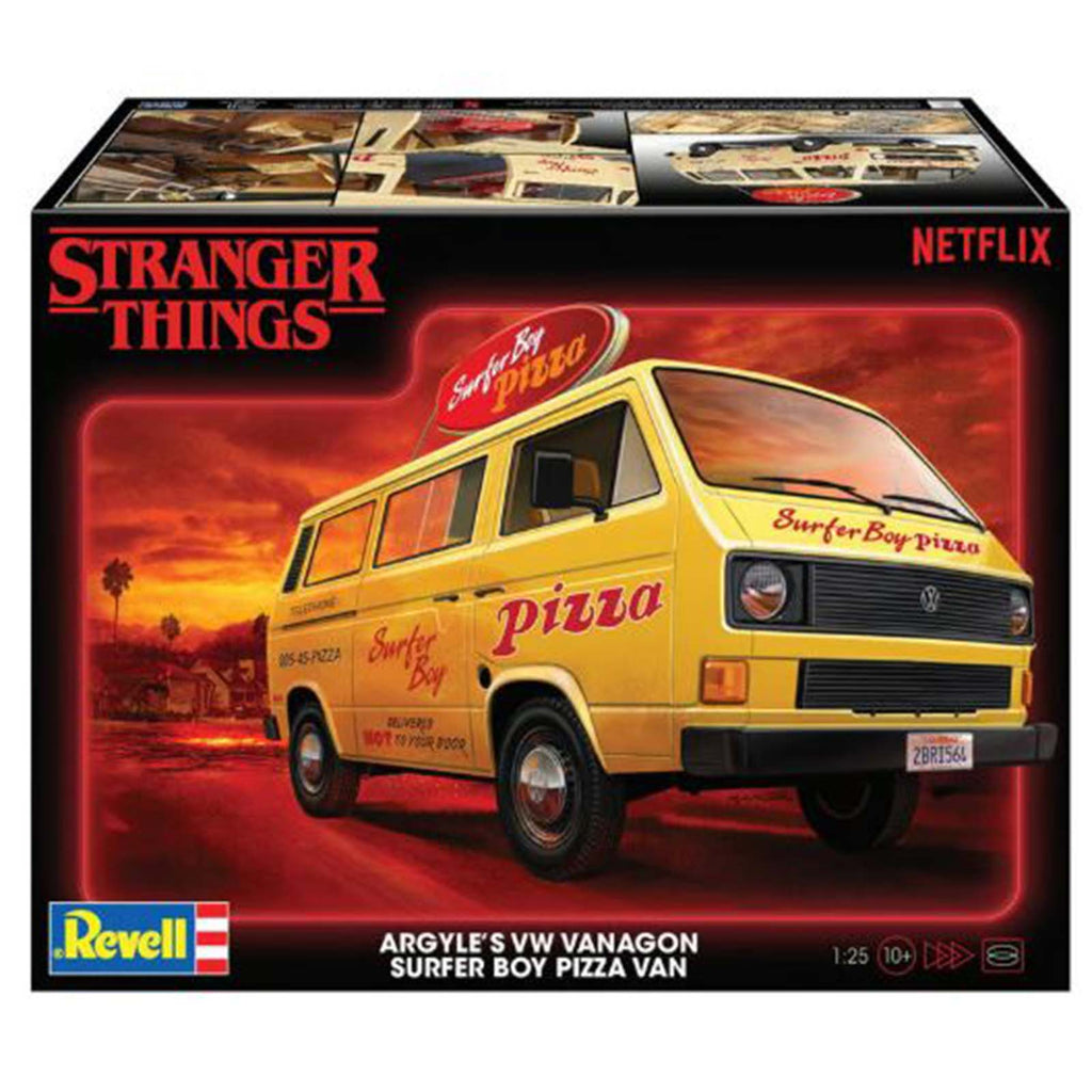 Revell Stranger Things Argyle's VW Pizza Van 25th Scale Model Kit
