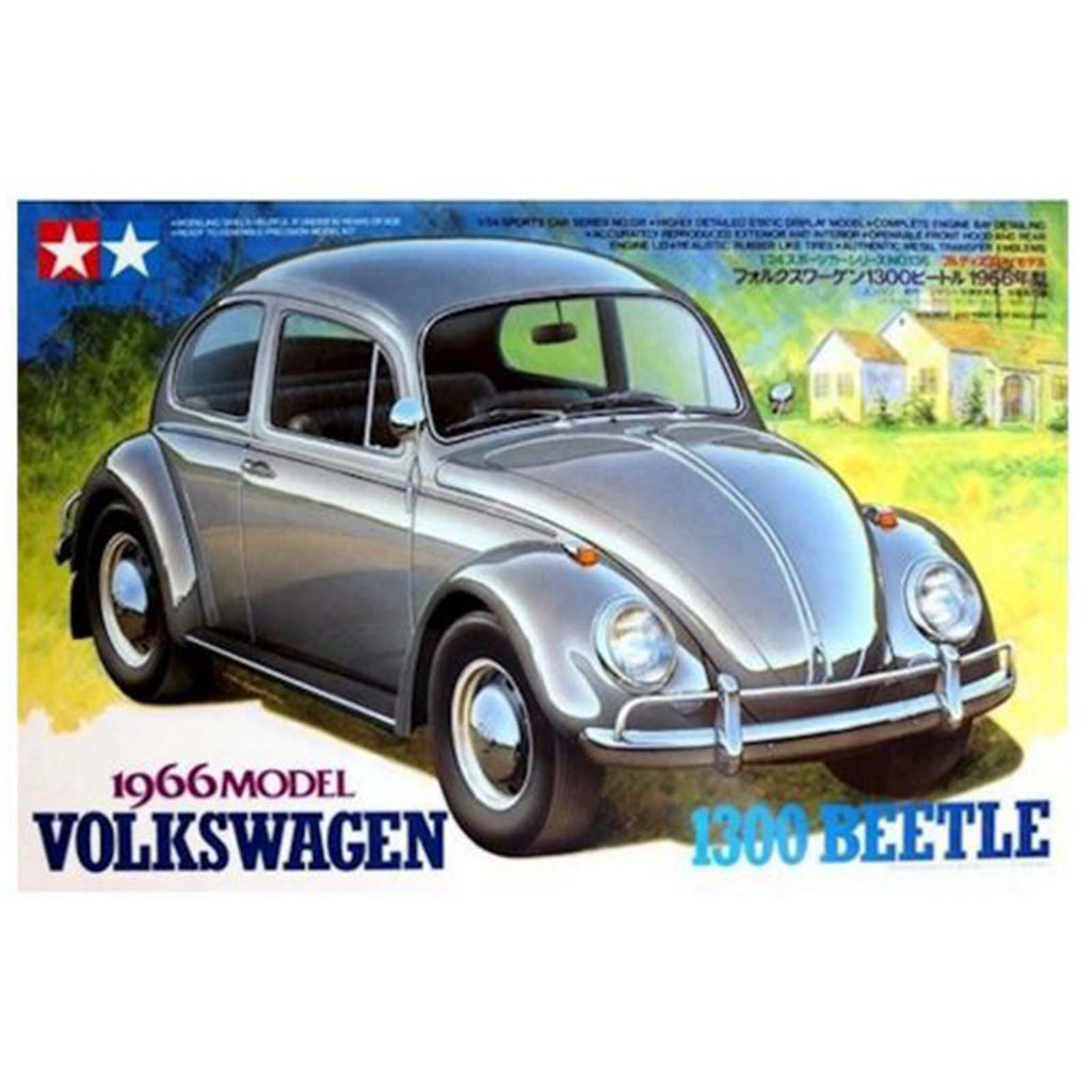 Tamiya 1966 Volkswagen 1300 Beetle 24th Scale Model Kit