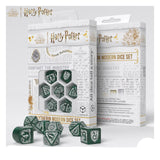 Q-Workshop Harry Potter Slytherin Modern Green 7 Piece Dice Set - Radar Toys
