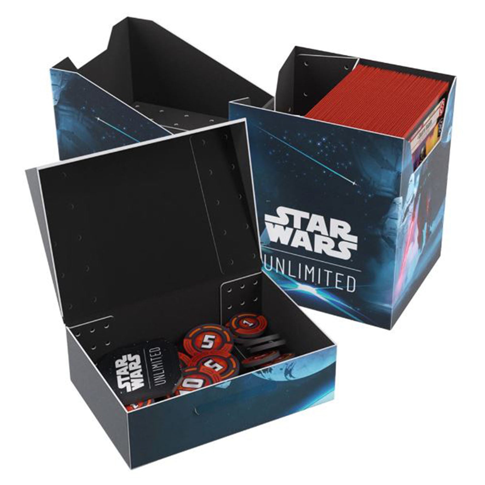 Deck Box - Gamegenic - Star Wars Unlimited - Double Deck Pod Yellow Deck Box - Gamegenic - Star Wars Unlimited - Double Deck Pod Yellow