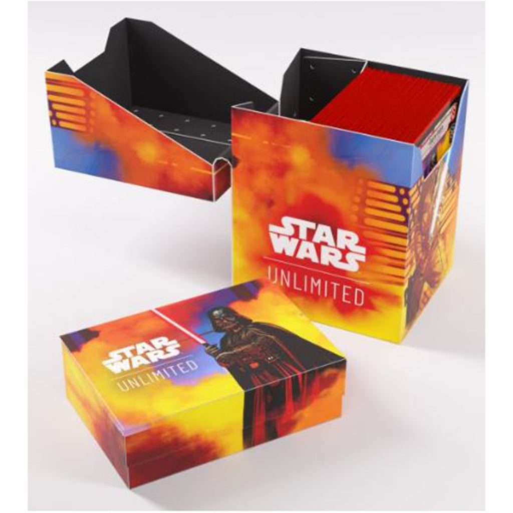 Asmodee Gamegenic Star Wars Unlimited Luke Darth Vader Soft Crate