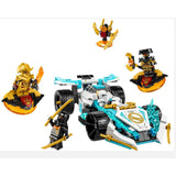LEGO® Ninjago Dragons Rising Zane's Dragon Power Spinjitzu Race Car Building Set 71791 - Radar Toys