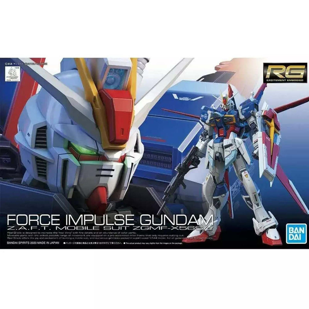 Bandai Gundam Seed Destiny RG Force Impulse Gundam 1:144 Scale Model Kit