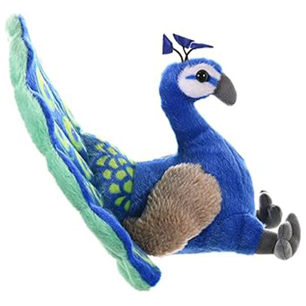 WILD REPUBLIC Cuddlekins peacock - NEW 12 plush stuffed animal Fort