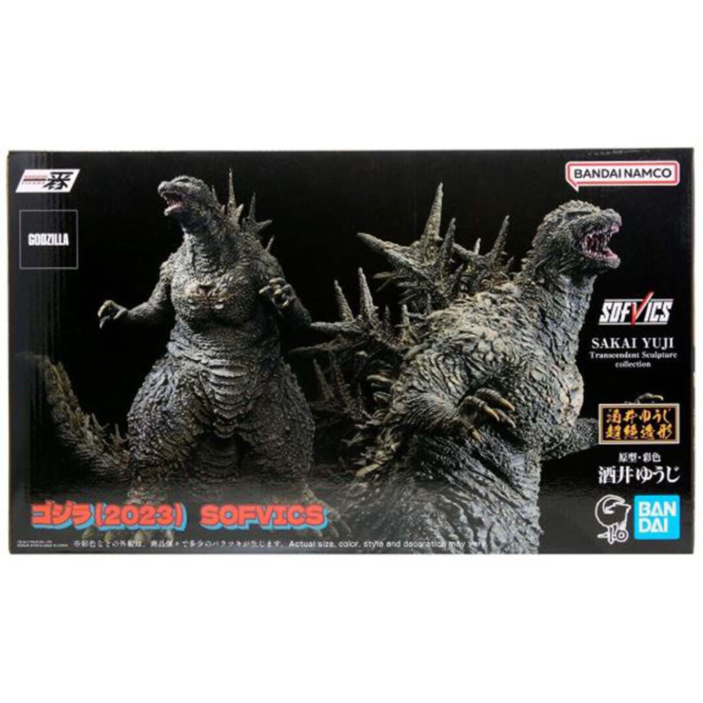 Bandai Godzilla Minus One SofVics Godzilla 2023 Minus Color Version Ichibansho Figure