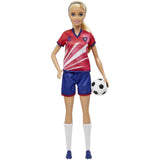 Mattel Barbie You Can Be Anything Soccer Player Doll - Radar Toys