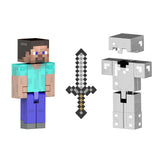 Mattel Minecraft Diamond Level Steve Figure Set - Radar Toys