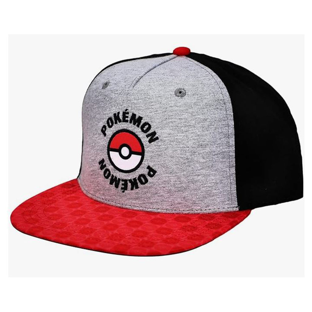 Bioworld Pokemon Pokeball Emblem Snapback Hat - Radar Toys