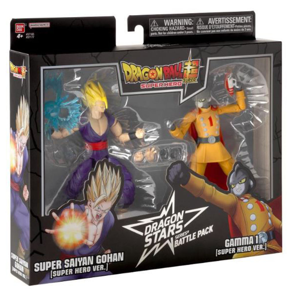 Bandai Dragon Ball Super Hero Dragon Stars SS Gohan Gamma 1 Figure Set