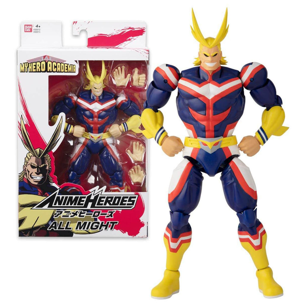 Bandai My Hero Academia Anime Heroes Wave 1 All Might Action Figure