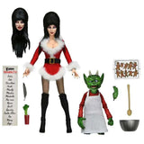 NECA Elvira Very Scary Xmas Clothed 8 Inch Action Figure - Radar Toys