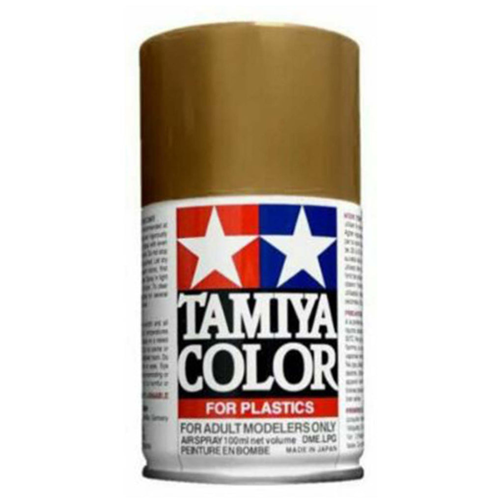 Tamiya Color For Plastics TS-21 Gold 100mL Spray Paint Can TAM85021