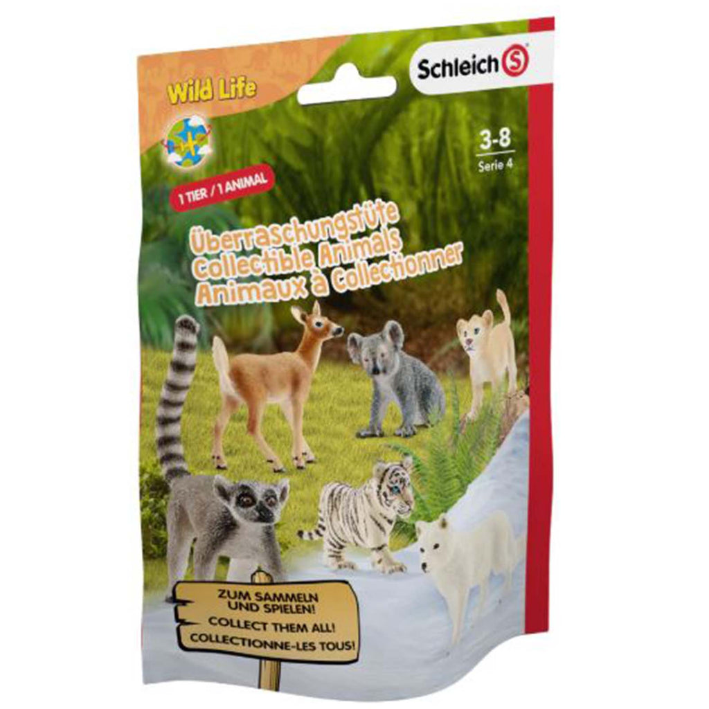 Schleich Series 4 Wild Life Single Blind Bag Figure