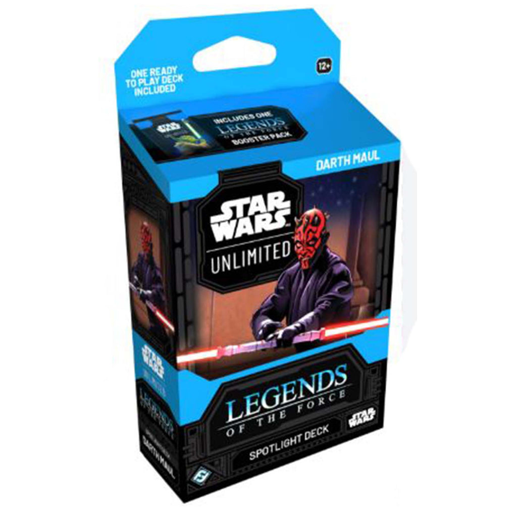 Star Wars Unlimited Legends Of The Force Spotlight Deck Darth Maul