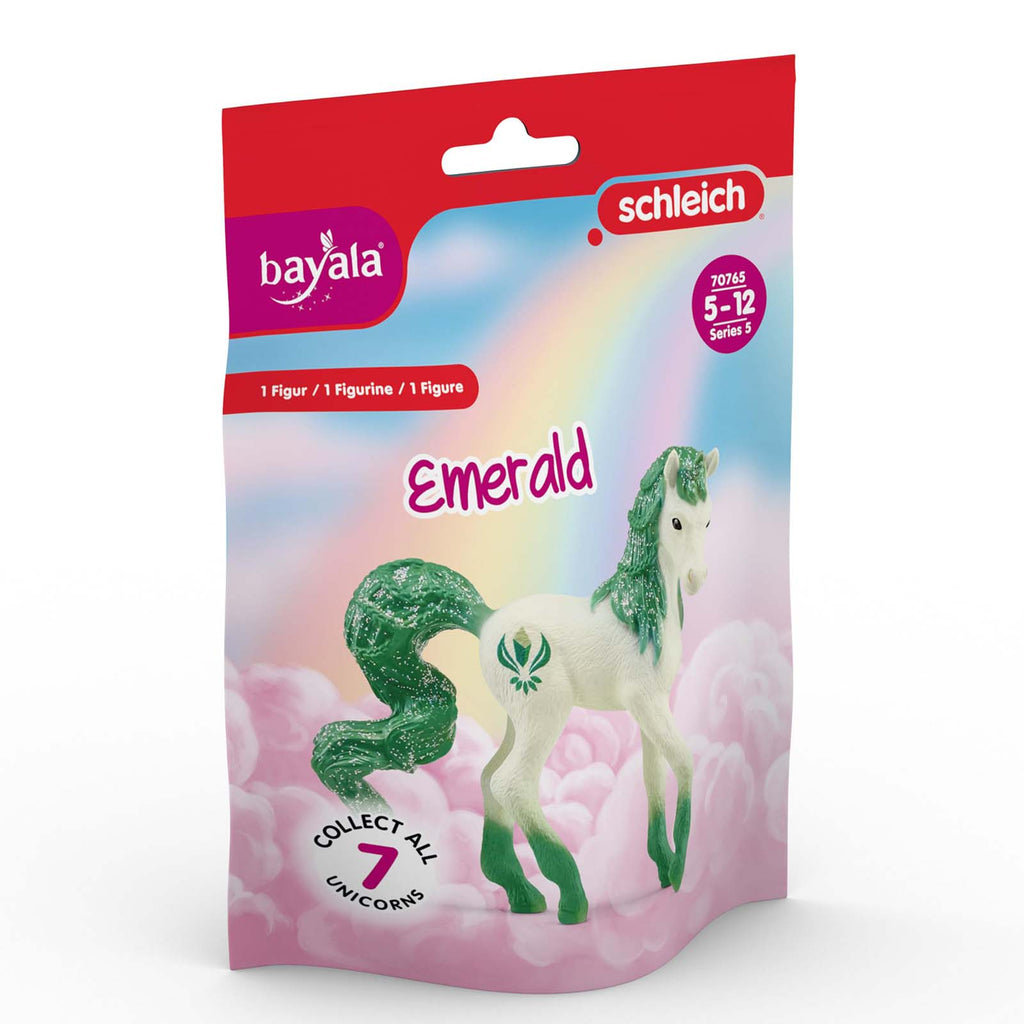 Schleich Bayala Series 5 Emerald Unicorn Animal Figure 70765