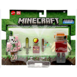 Mattel Minecraft Zombified Piglin And Minecraft Strider Figure Set - Radar Toys