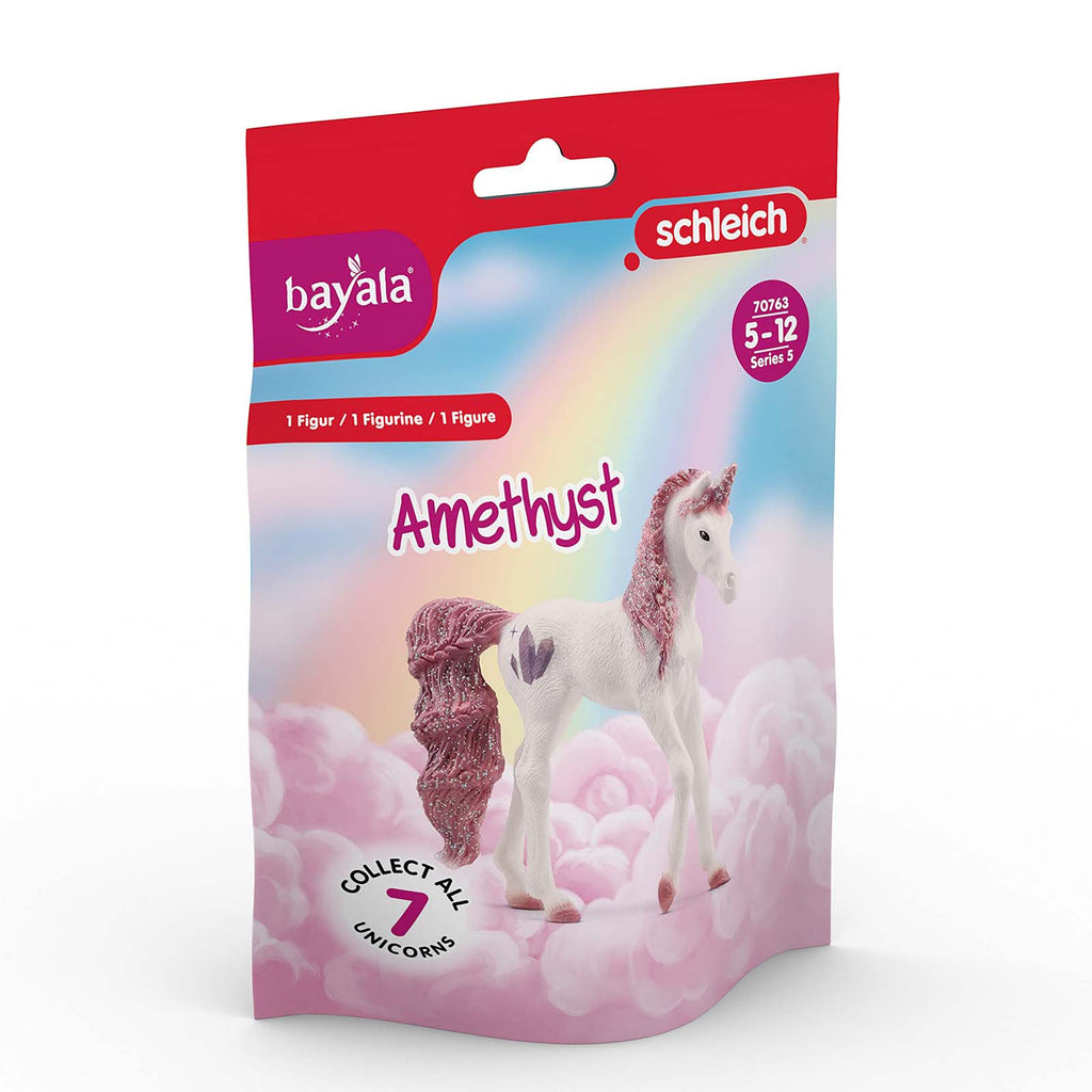 Schleich Bayala Series 5 Amethyst Unicorn Animal Figure 70763